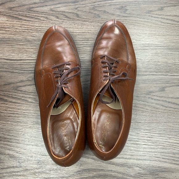 Alden 63 Brown V-Tip Split Toe Blucher 9 A/C - Picture 7 of 11
